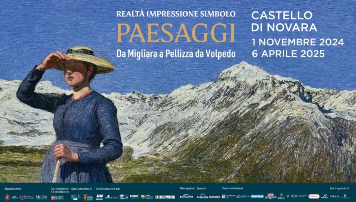 Mostra Paesaggi Castello Visconteo Sforzesco di Novara DAL 1/11/24 AL 6/4/25