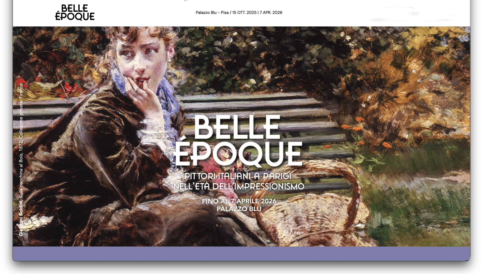 BELLE ÉPOQUE: I Maestri Italiani a Parigi